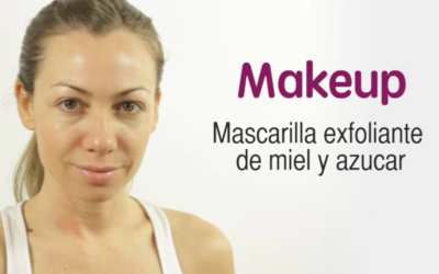 Mascarilla exfoliante miel y azúcar